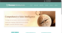 Desktop Screenshot of bowmanmarketingservices.com